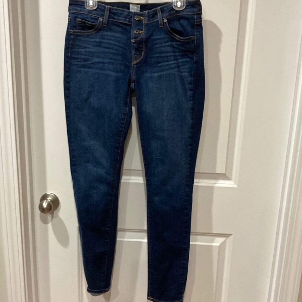 Rich & Skinny Dark Blue Straight Leg Jeans